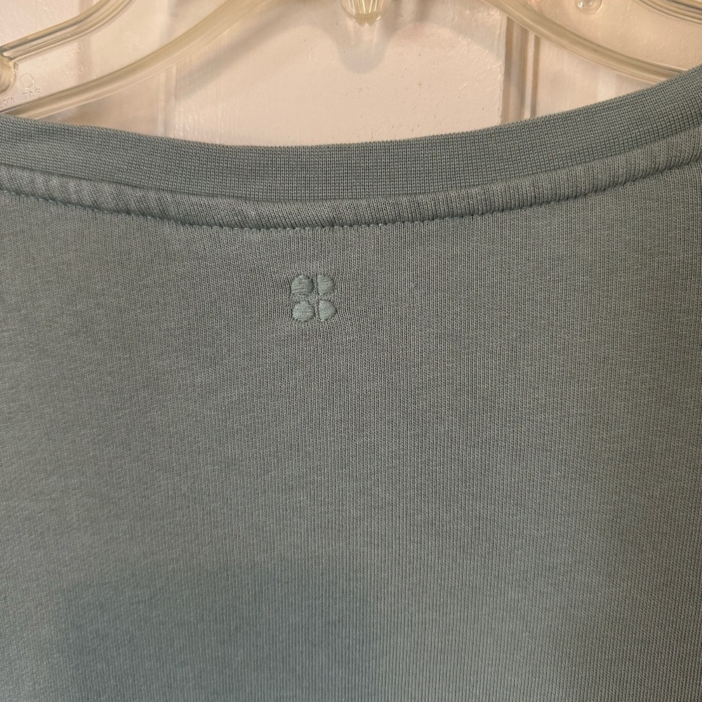 Sweaty Betty After Class Sweatshirt. Size 12 Sage Green. - Picture 8 of 14